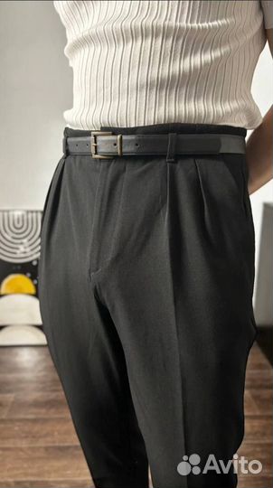 Брюки мужские черные (old money)