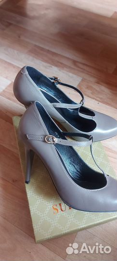 Туфли женские натуральная кожа 39 (38,5) размер