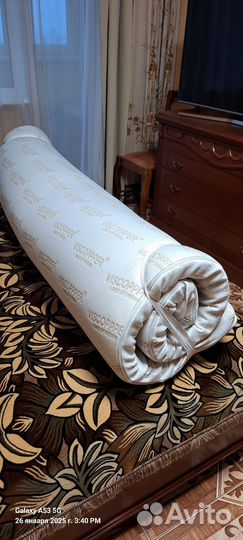 Матрас топпер 180х200х6