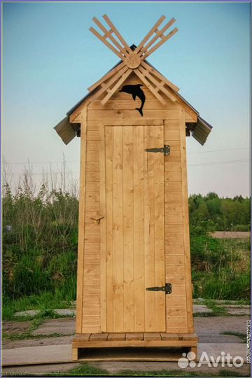 Уличный туалет с установкой RGM