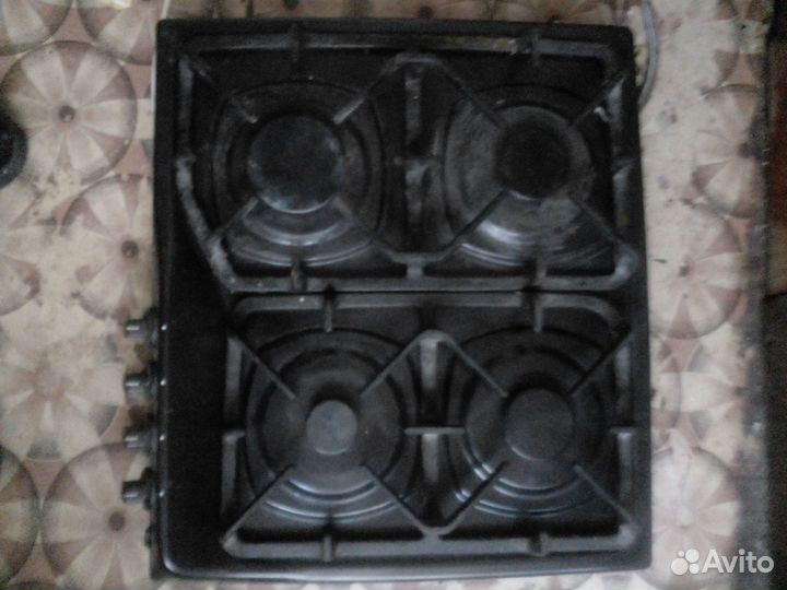 Газовая варочная панель 4 конфорки гефест