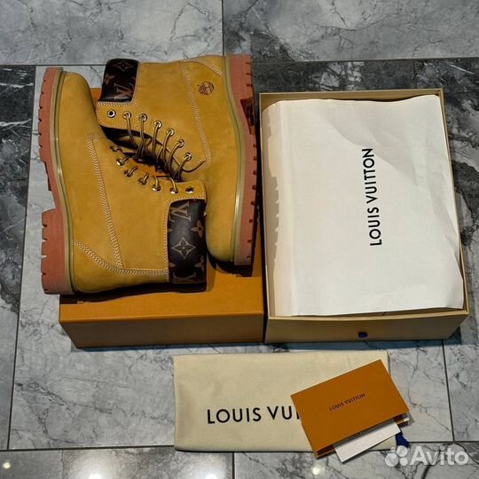 Timberland & Louis Vuitton ботинки коллаборация