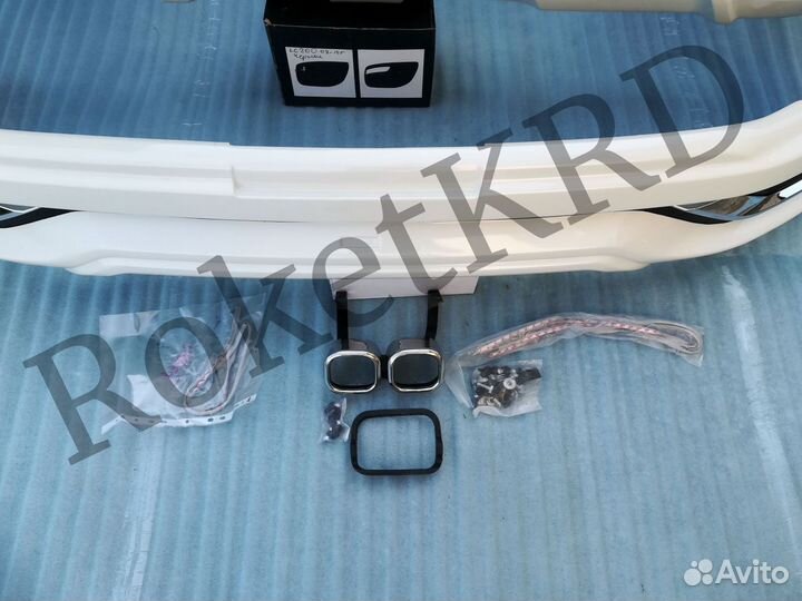 Обвес Land Cruiser 200 16г Modellista Белый