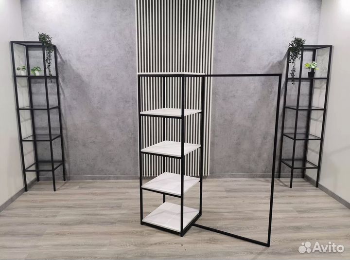 Рейл-стеллаж лофт