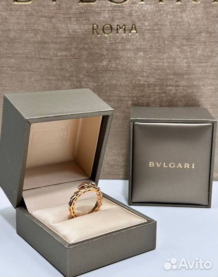 Кольцо bvlgari serpenti