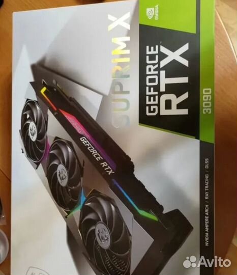 Видеокарта RTX 3090 Suprim X