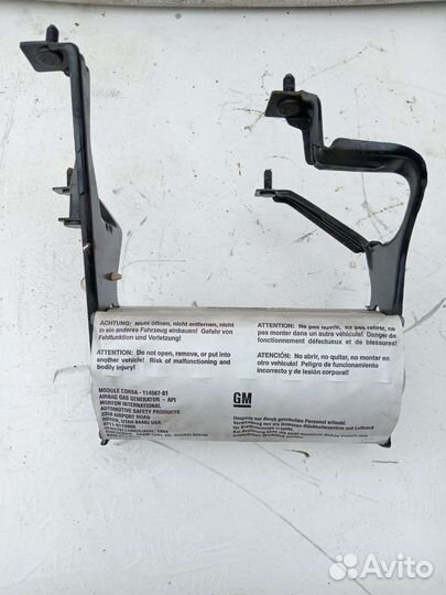 Подушка безопасности пассажира на опель корса в