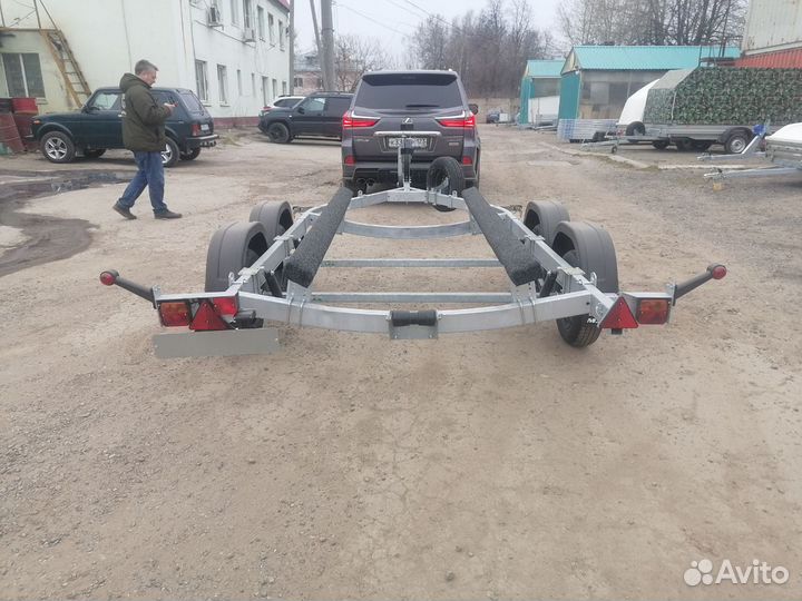 Прицеп для катера 81773G.021.Фаркопы. Установка