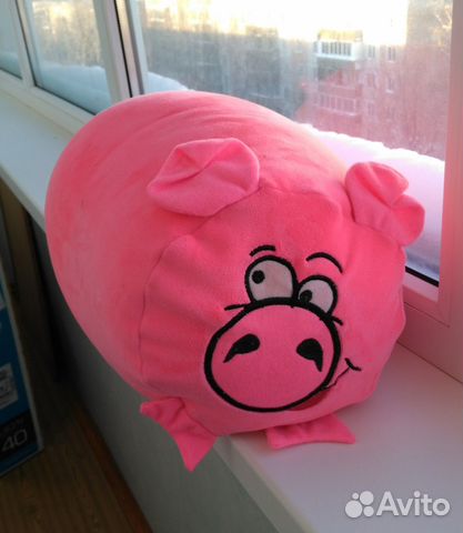 Антистрессовая подушка Свинка