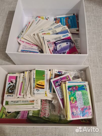 Вкладыши от жвачки турбо