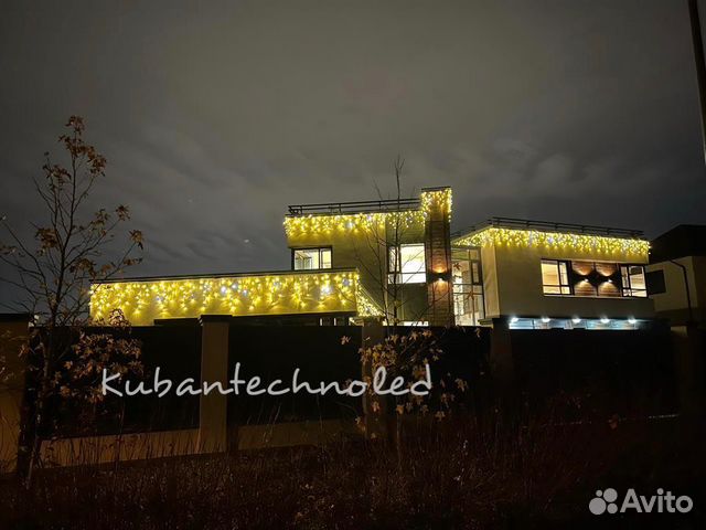 Монтаж новогодних гирлянд