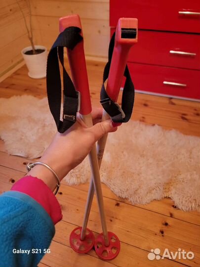 Детские лыжные палки, 1метр