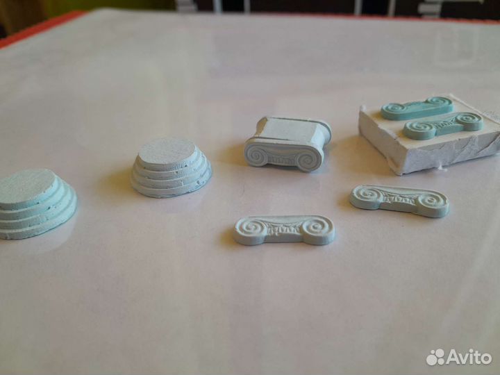 Архитектурные макеты 1:87, детали для колонн