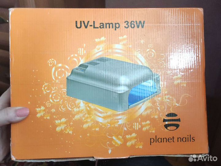Лампа UV planet nails 36W