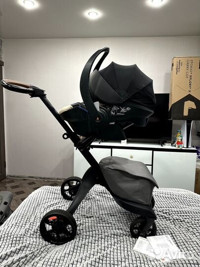 Коляска 3в1 stokke Xplory X,в отличном состоянии