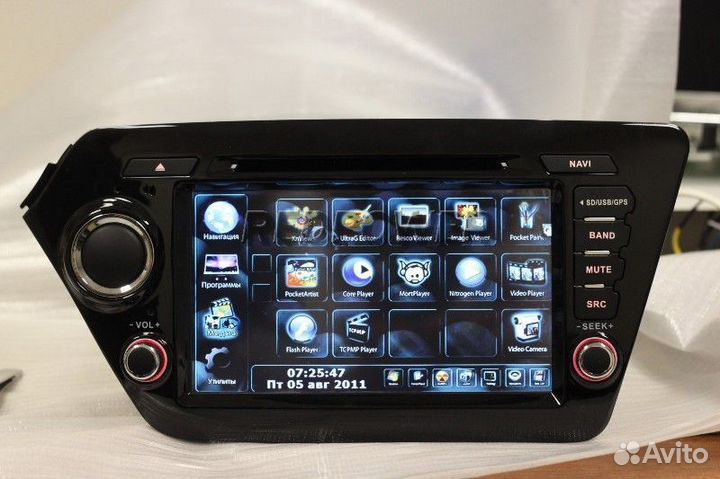 Мультимедиа / Магнитола Android 2 din для Kia (Киа