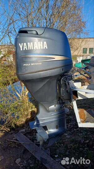 Лодочный мотор Yamaha 80л.с. четырёхтактный