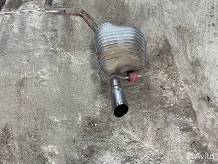 Глушитель задняя часть (Банка) Audi A6 C6 Quattro