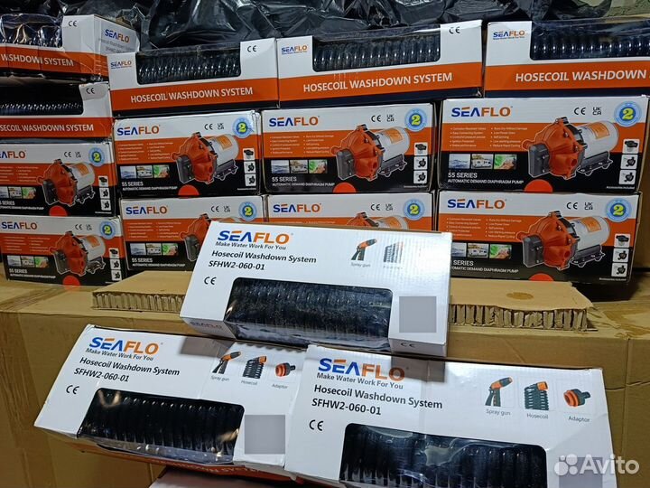 Палубный душ SeaFlo 12в. 18.9л/м