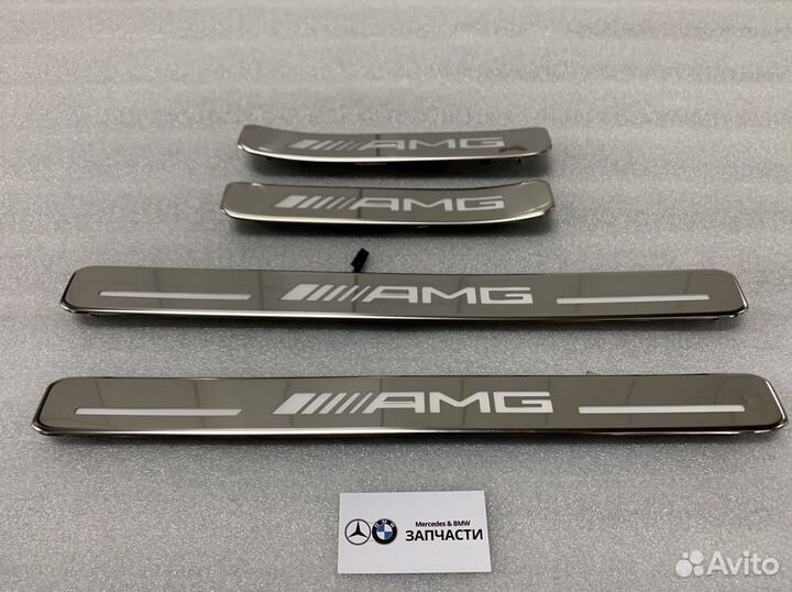 Комплект накладок порога Mercedes G 6.3 AMG W463