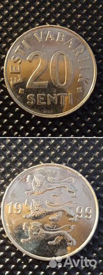 Монеты Эстонии