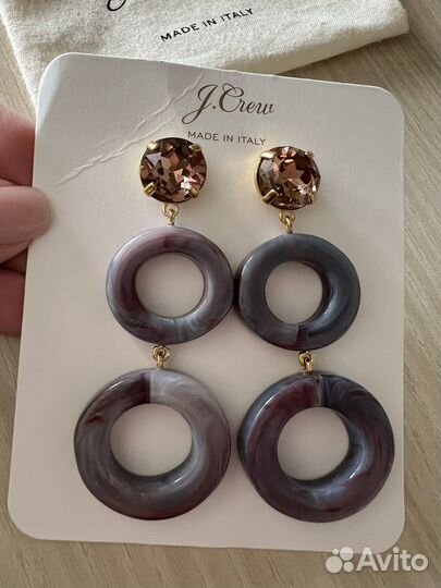 Серьги J Crew