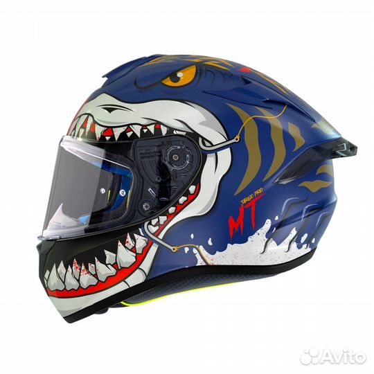 Мотошлем интеграл MT FF106 targo PRO sharky B7 си