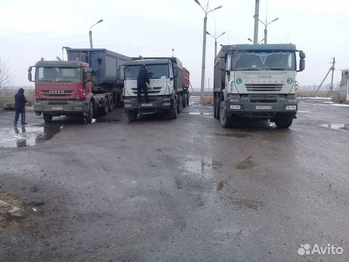 Услуги самосвала, тягача, спецтехники