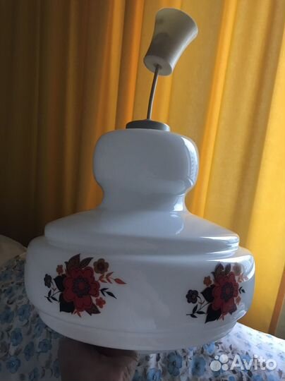 Люстра СССР плафон
