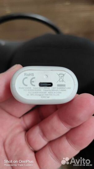 QCY T12 Беспроводные наушники