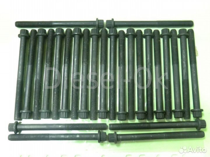 Болты гбц комплект двс 1HZ 1HDT land cruiser