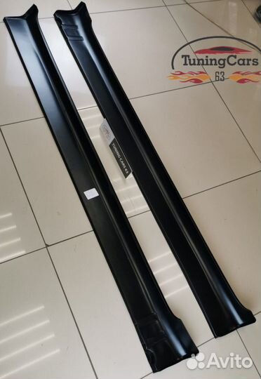 Накладки на пороги KIA Spectra - 2004-2011г.в