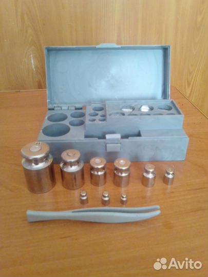 Набор гирек СССР в коробке