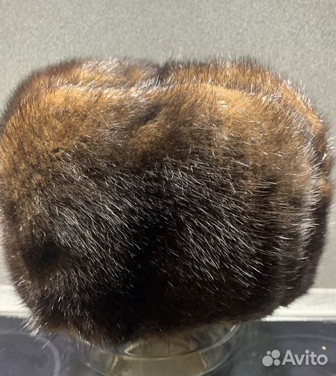 Норковая шапка мужская