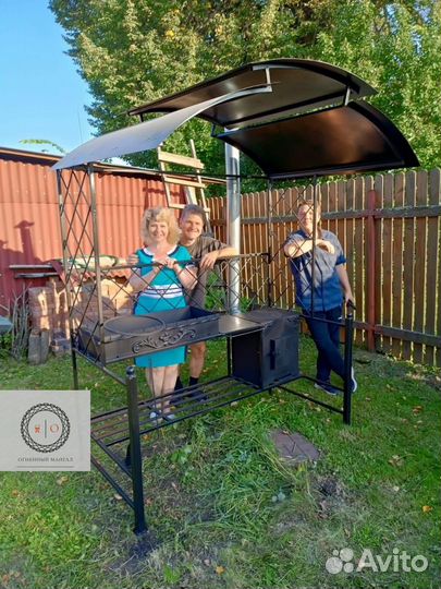 Мангалы с крышей