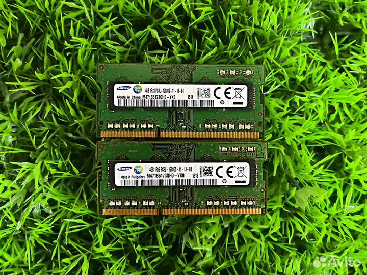 Комплект памяти Samsung DDR3L SO-diмм 8Gb (4Gbx2)