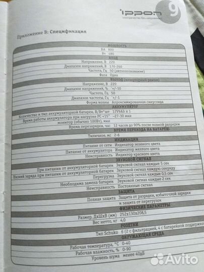 Источник бесперебойного питания ippon