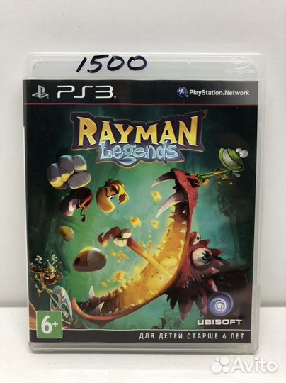 Диск Rayman Legends на PS3