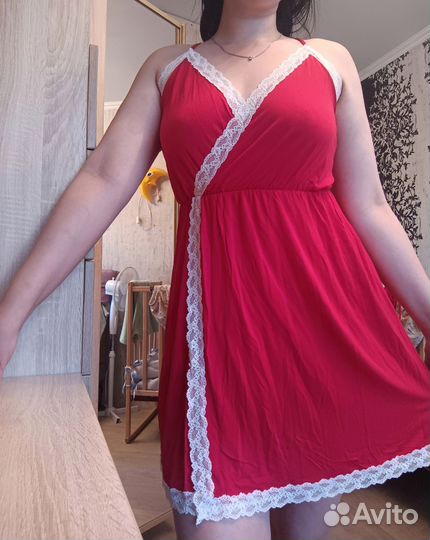 Халатик с сорочкой новые