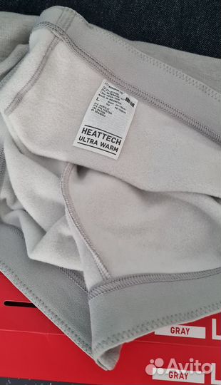 Термобрюки женские uniqlo, р.L