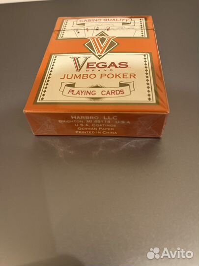 Игральные карты Vegas Poker