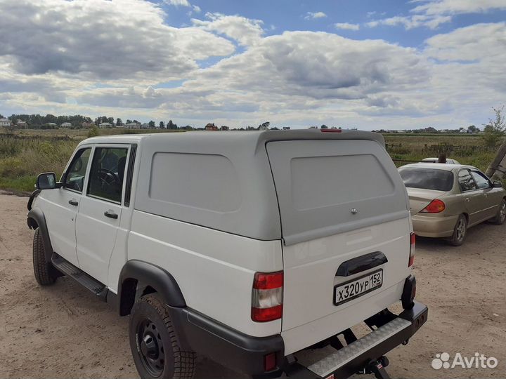 УАЗ кунг на кузов пикапа