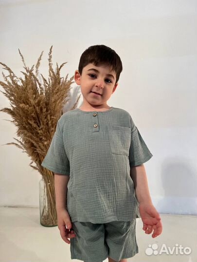 Муслиновый костюм для детей