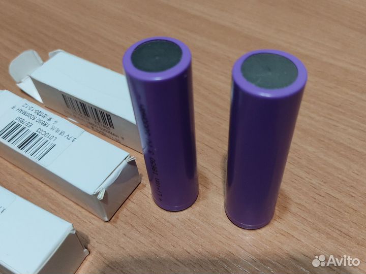 Аккумуляторы 18650