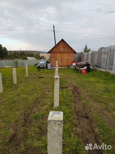 Забивка жби свай дом или баня 6х6