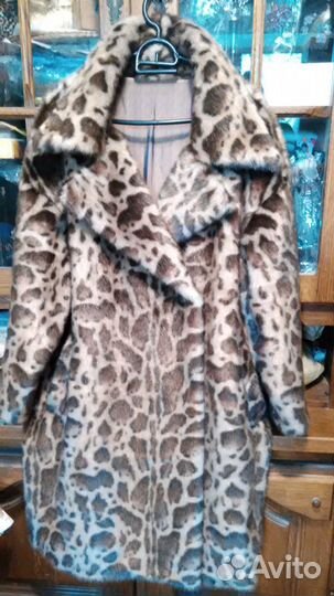 Шубка из экомеха норка