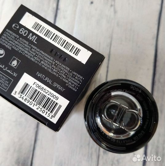 Саваж туалетная 60мл dior sauvage lot*CD9987