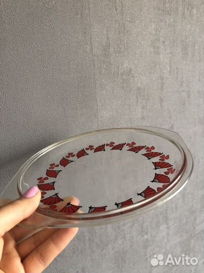 Стеклянная форма для запекания 2 шт