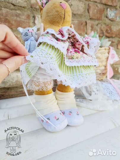 Заяц тильда ручной работы