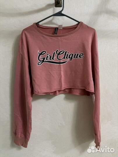 Свитшоты укороченные